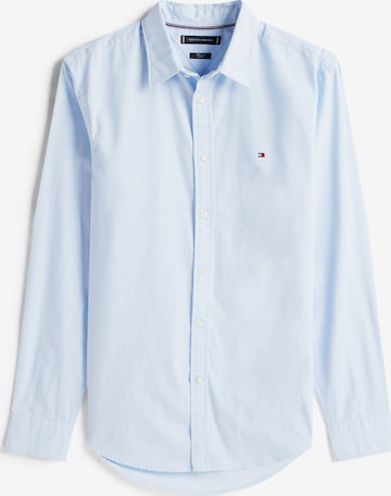 TOMMY HILFIGER Рубашка 'FLEX' в Синий: спереди