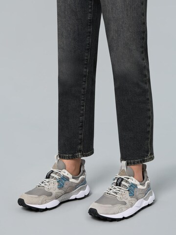 Flower Mountain Platform trainers 'YAMANO 3 UNI' in Grey: front