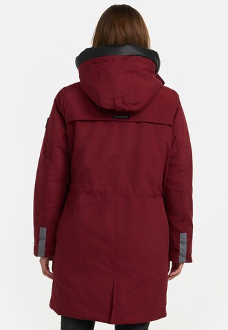 NAVAHOO Parka 'Eissturm 14' in Rot