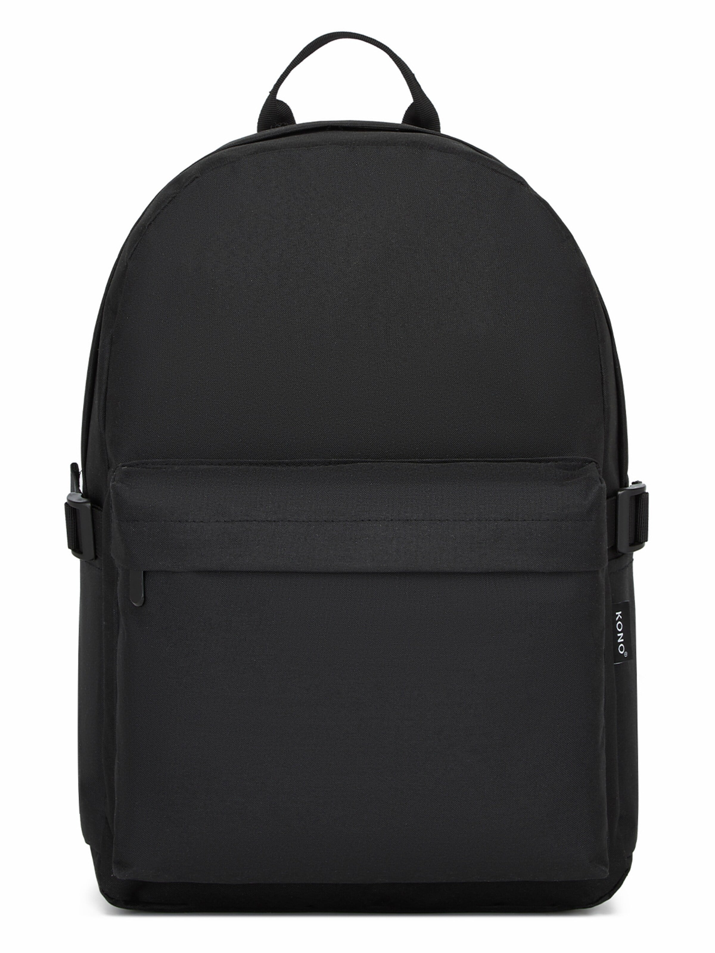 Kono Backpack in Black: front