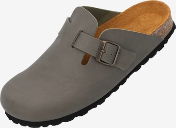 Palado Clogs 'Palado Kiel Herren' in Grau: Vorderseite