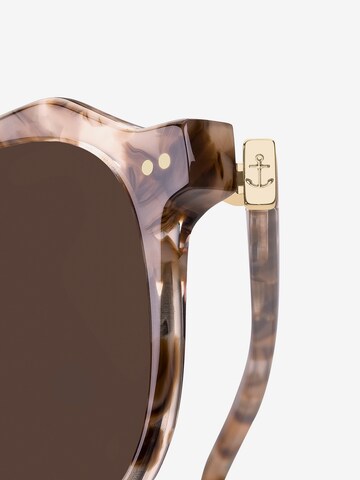 Kapten & Son Sonnenbrille 'Manila Toffee Tortoise Brown' in Braun