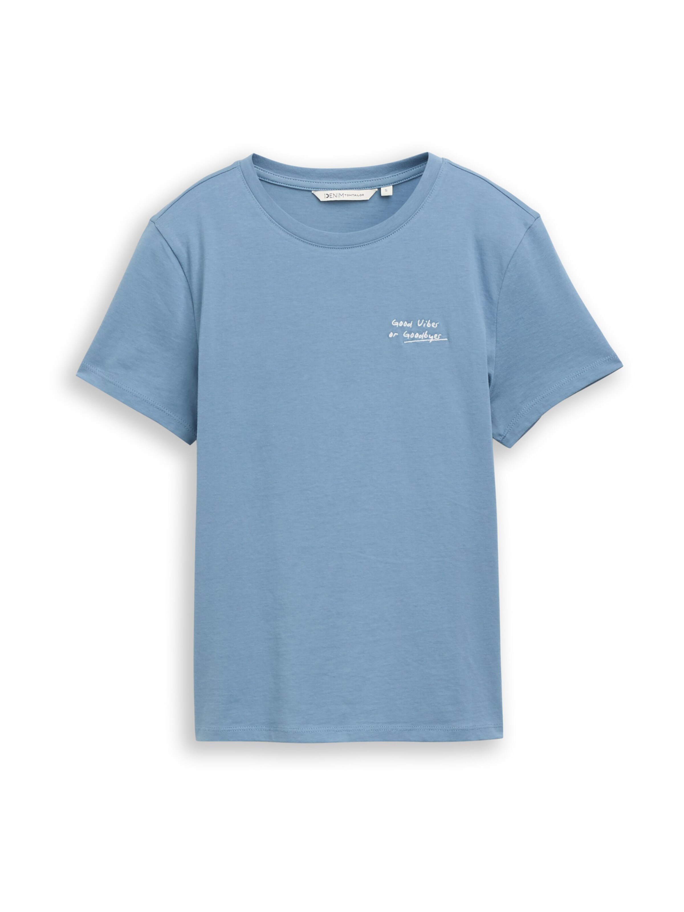 TOM TAILOR DENIM Shirt in Blue: front