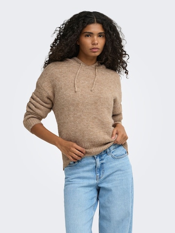 ONLY - Jersey 'NELLIE' en marrón: frente