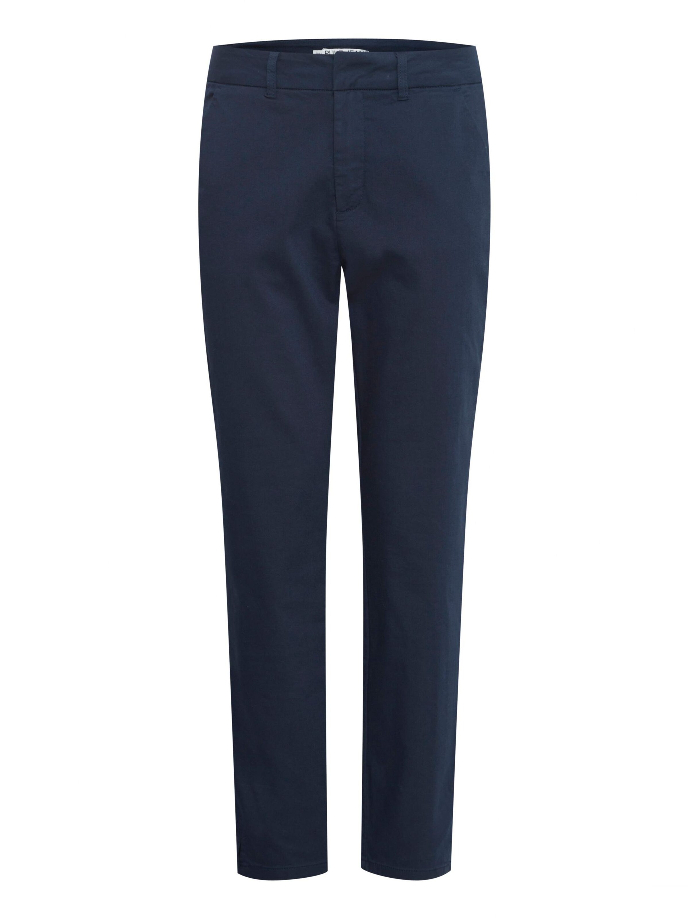 PULZ Jeans Skinny Chino trousers 'Clara' in Blue: front