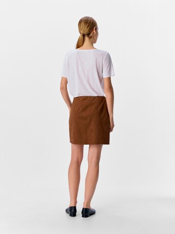 Jupe OBJECT en marron