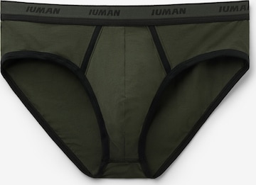 IUMAN Intimissimi Uomo Panty in Green: front