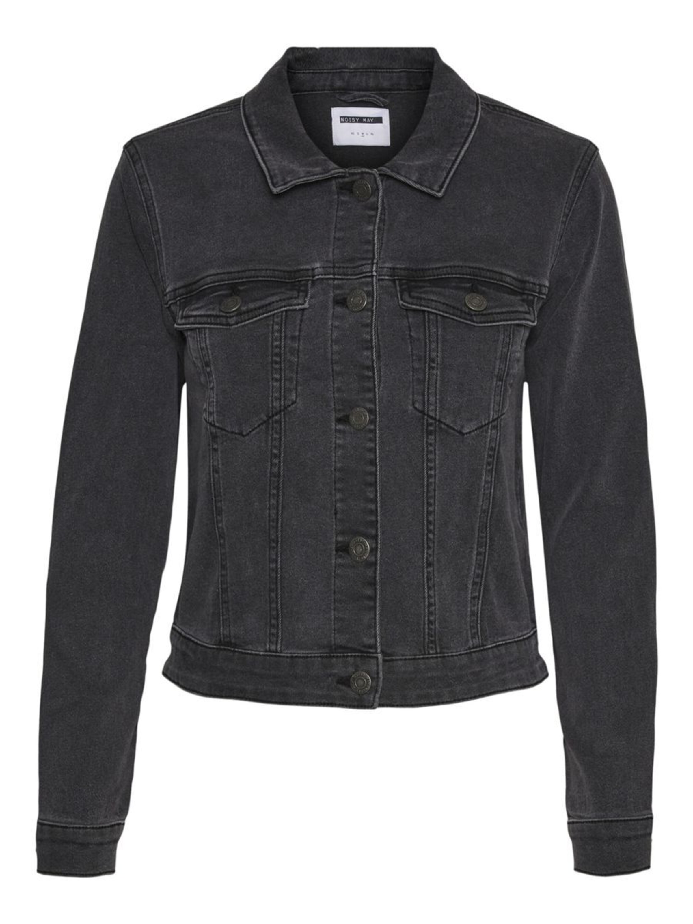 Veste mi-saison Noisy may en gris : devant