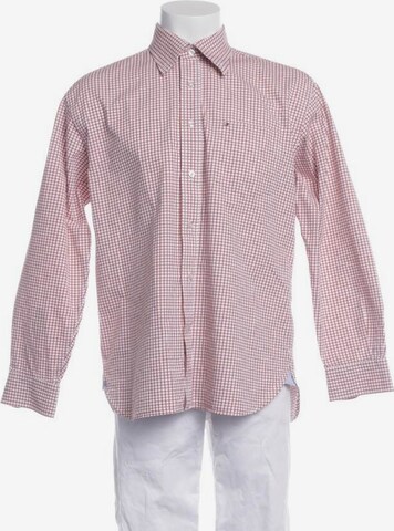 TOMMY HILFIGER Button Up Shirt in M in White: front