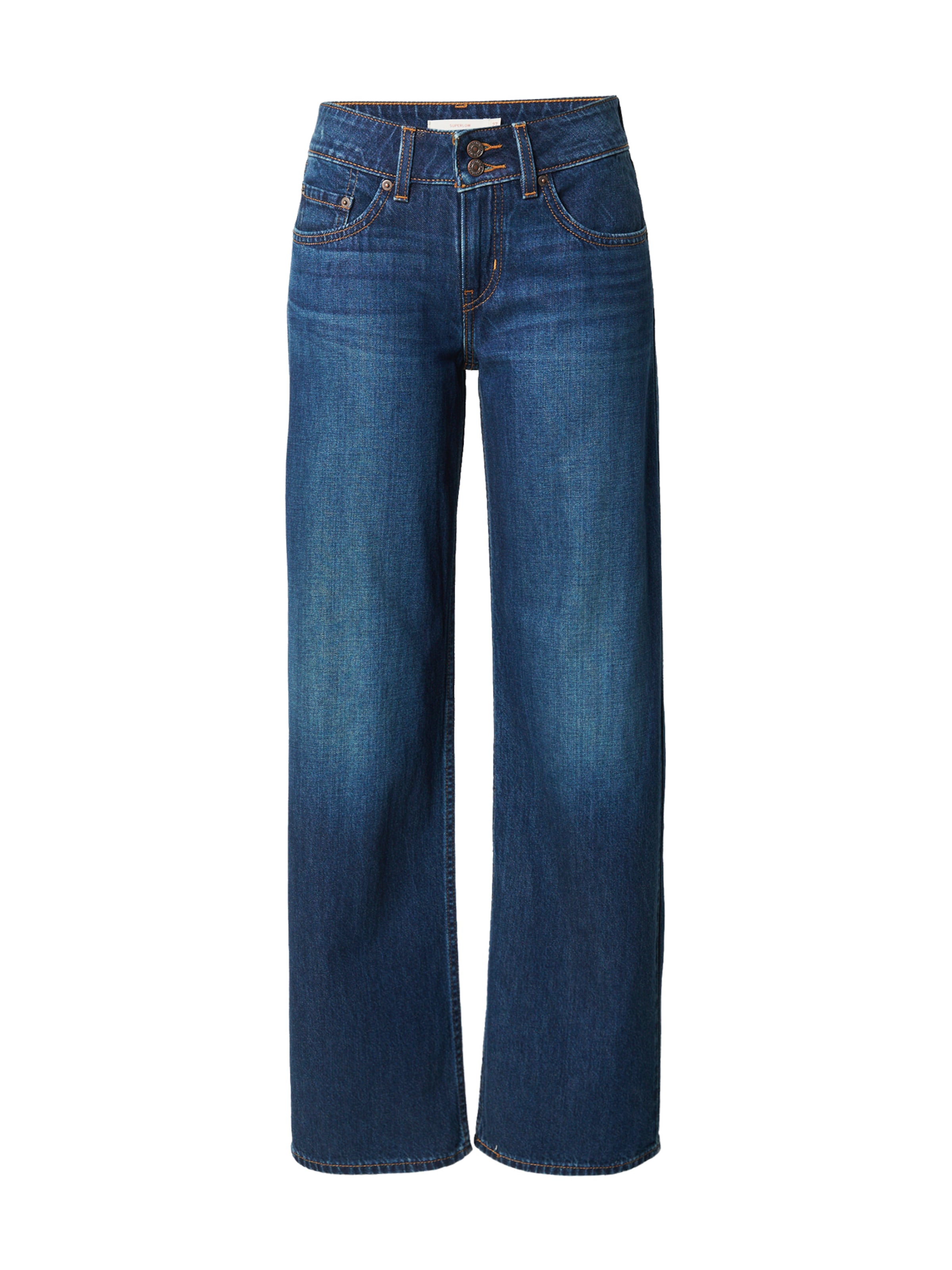 Loosefit Jean 'SUPERLOW' LEVI'S ® en bleu : devant