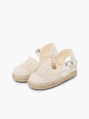 Sandales Pisamonas en beige