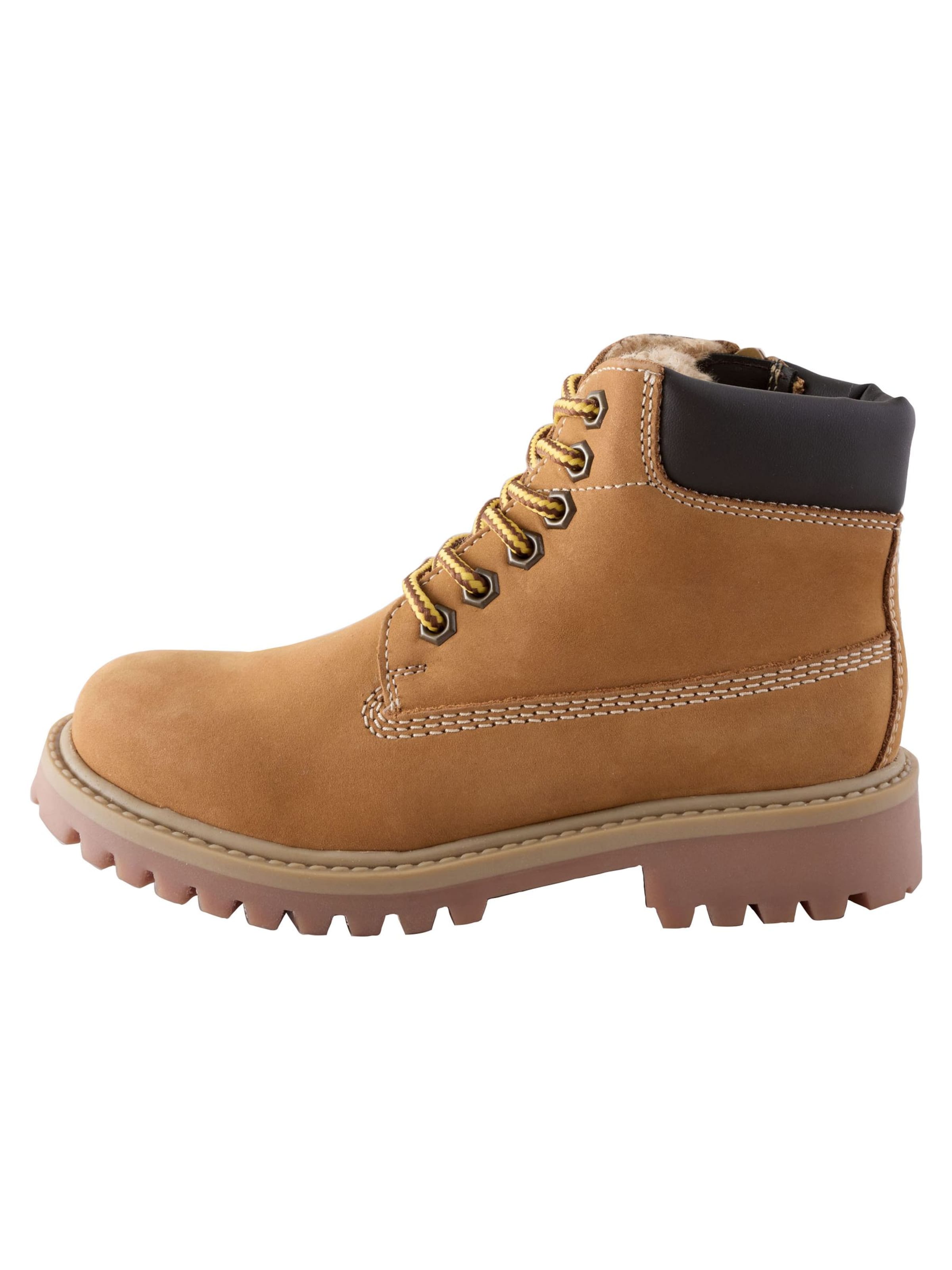 Next Škornji | rjava barva: sprednja stran