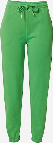 Rich & Royal Tapered Pants in Green: front