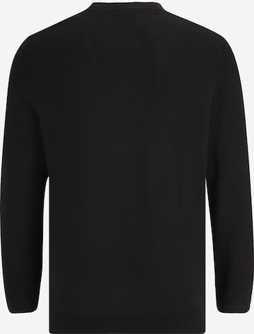 Jack & Jones Plus Sweater 'TWINN' in Black