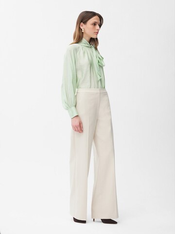 Regular Pantalon à plis adl en beige