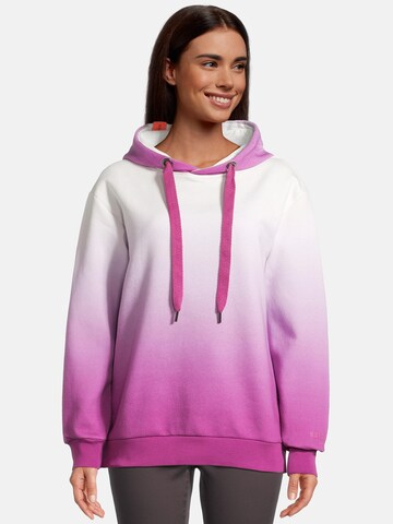 salzhaut Sweatshirt 'REIT' in Lila: voorkant
