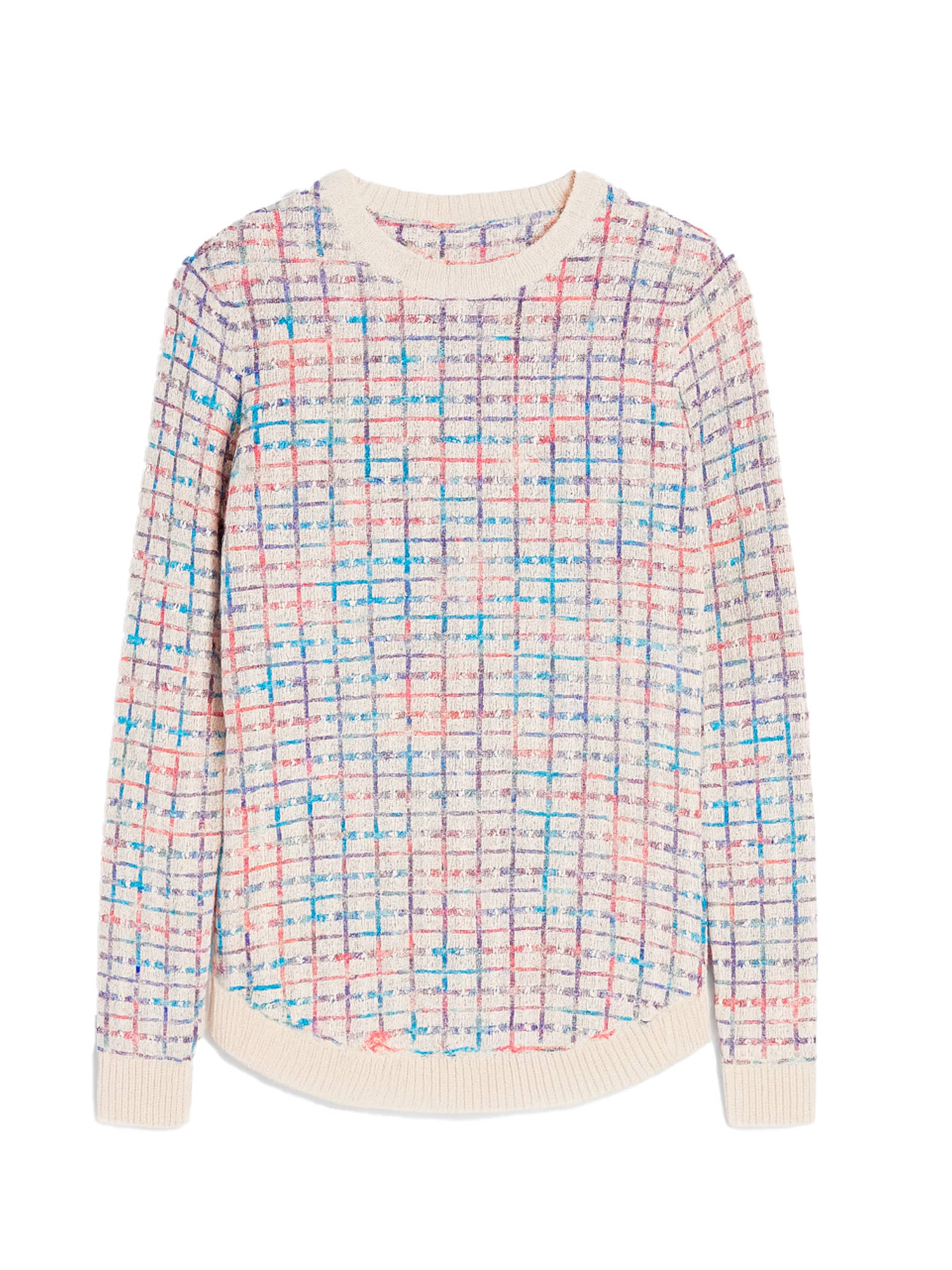 Pull-over KOROSHI en blanc : devant