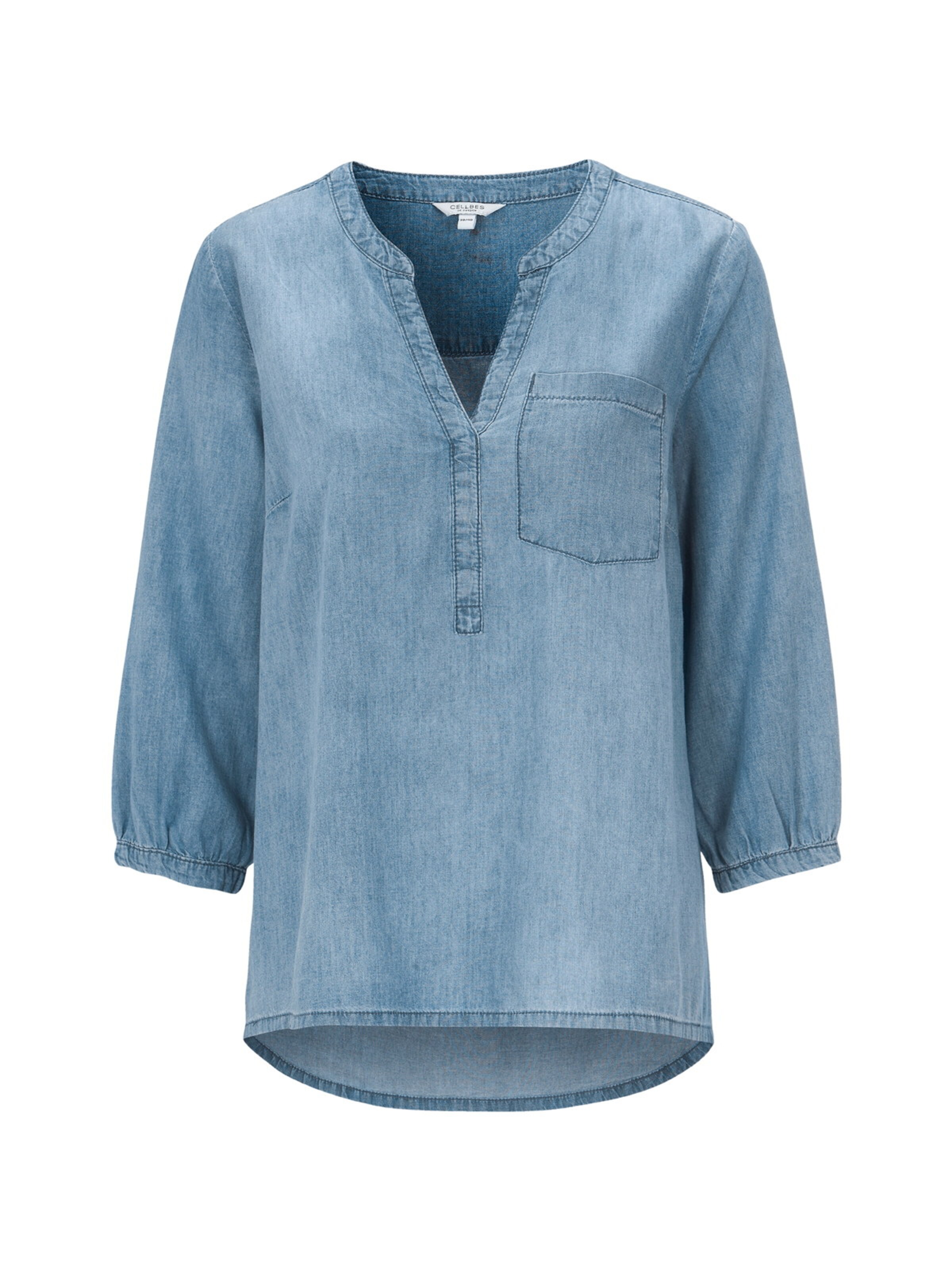 Cellbes of Sweden Blouse in Blauw: voorkant
