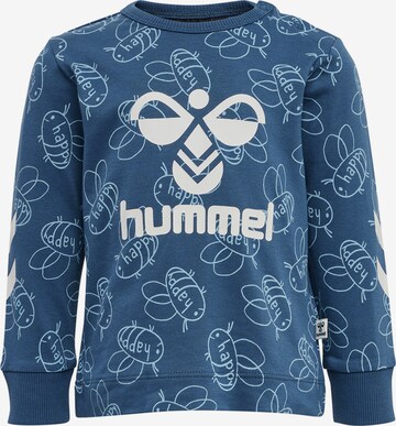 T-Shirt Hummel en bleu : devant