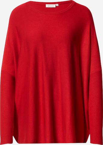 Pull-over 'Fanasi' Masai en rouge : devant