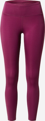 Pantalon de sport NIKE en violet : devant