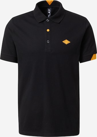 REPLAY Poloshirt in Black: front