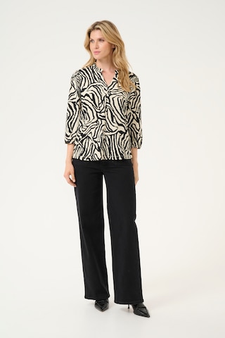 Kaffe - Blusa 'KA Katrine' em bege