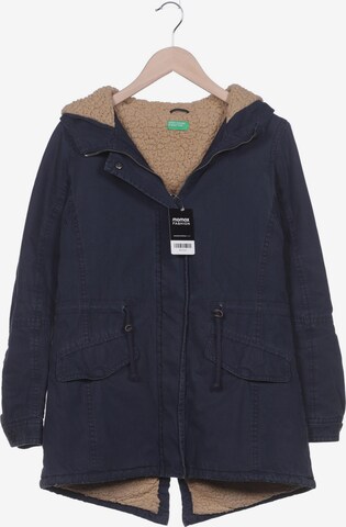 UNITED COLORS OF BENETTON Jacket & Coat in S in Blue: front