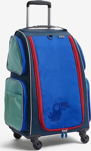 HABA Tas ' Trolley ' in Blauw: voorkant