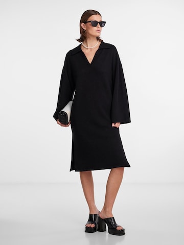 Y.A.S Knitted dress 'Abelia' in Black