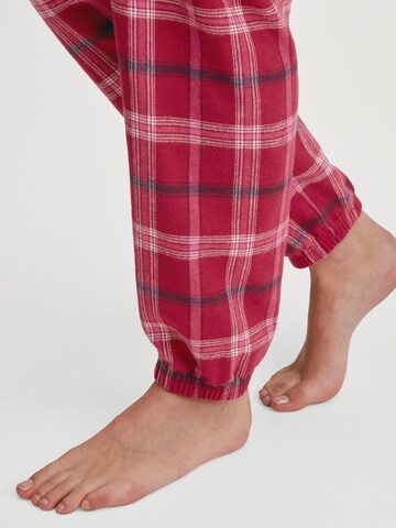 CALIDA Pyjama 'Holiday Dreams'‌‌‌‌‌‌ in Rot