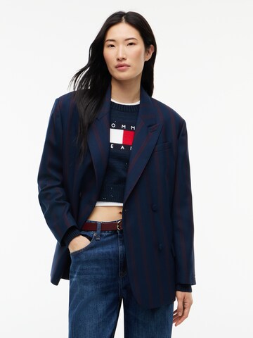 Tommy Jeans Blazers in Blauw: voorkant