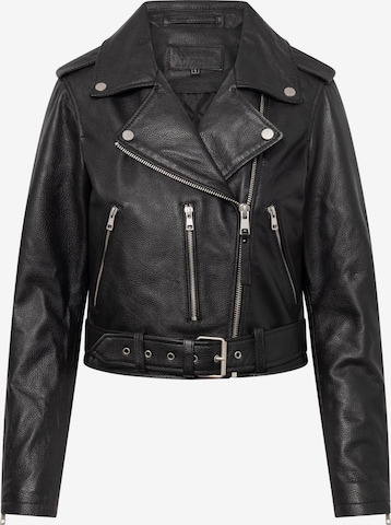 Veste mi-saison ' Katie Biker ' Bolongaro Trevor en noir : devant