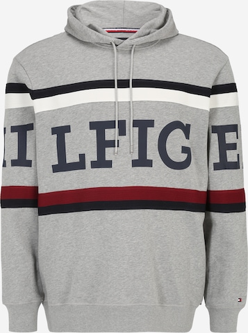 Tommy Hilfiger Big & Tall Sweatshirt in Grijs: voorkant