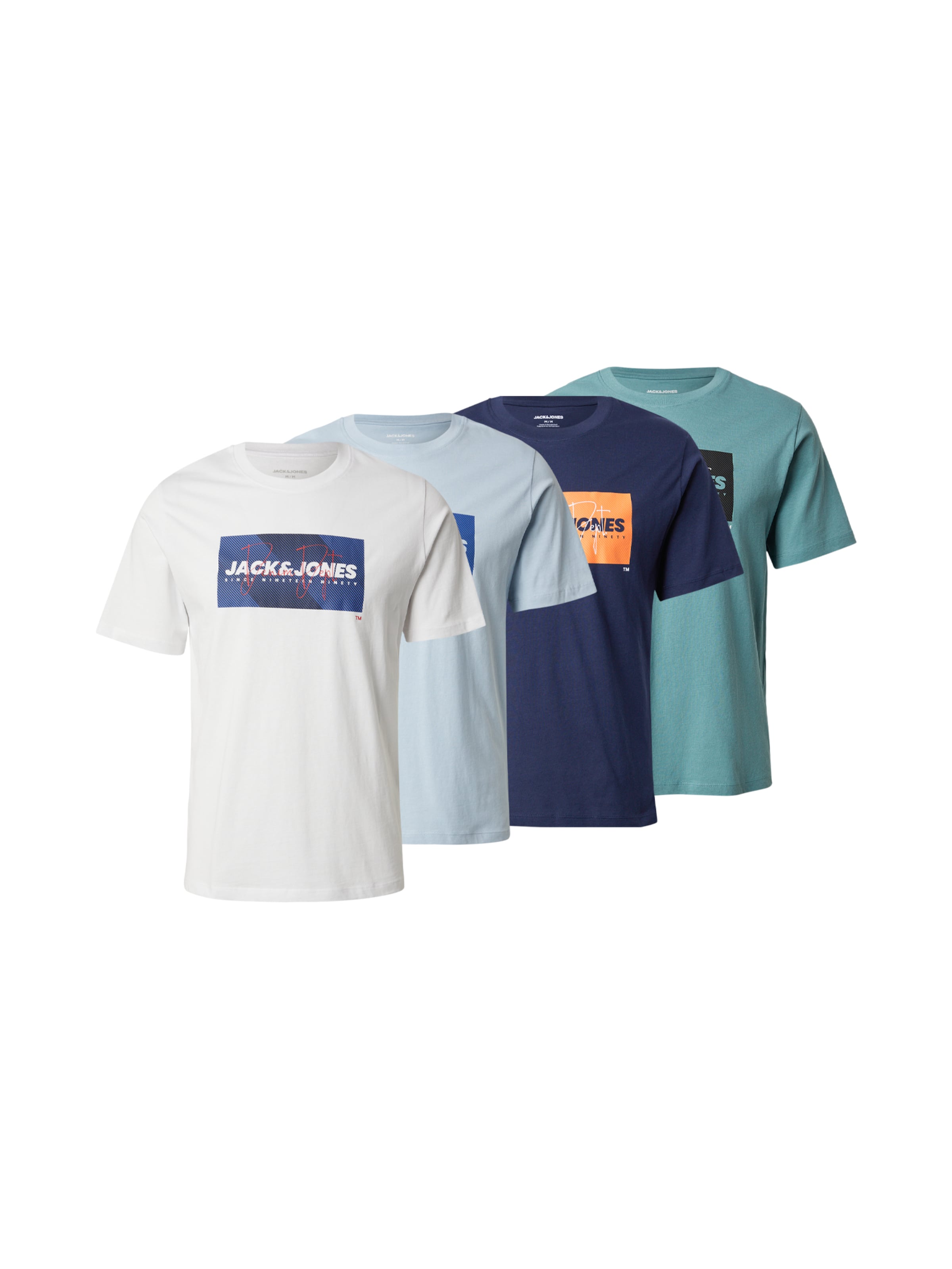 JACK & JONES Shirt 'JJCOLE' in Blue: front