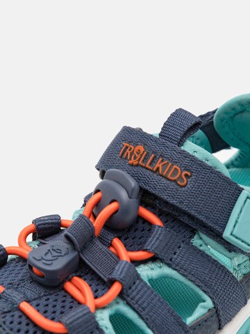 TROLLKIDS Otevřená obuv 'Kristiansand' – modrá