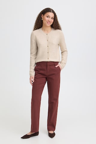 Fransa Knit cardigan 'ELLIS CAR 2' in Beige