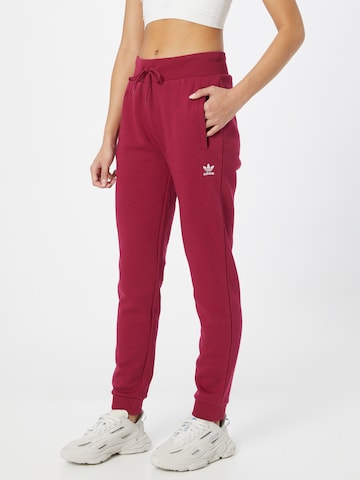 ADIDAS ORIGINALS Pants in Red: front