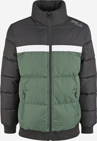 FILA Winter Jacket 'Oliver' in Green: front