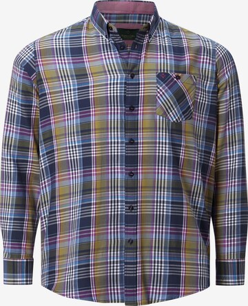 Charles Colby Regular fit Button Up Shirt ' Duke Quinton ' in Mixed colors: front