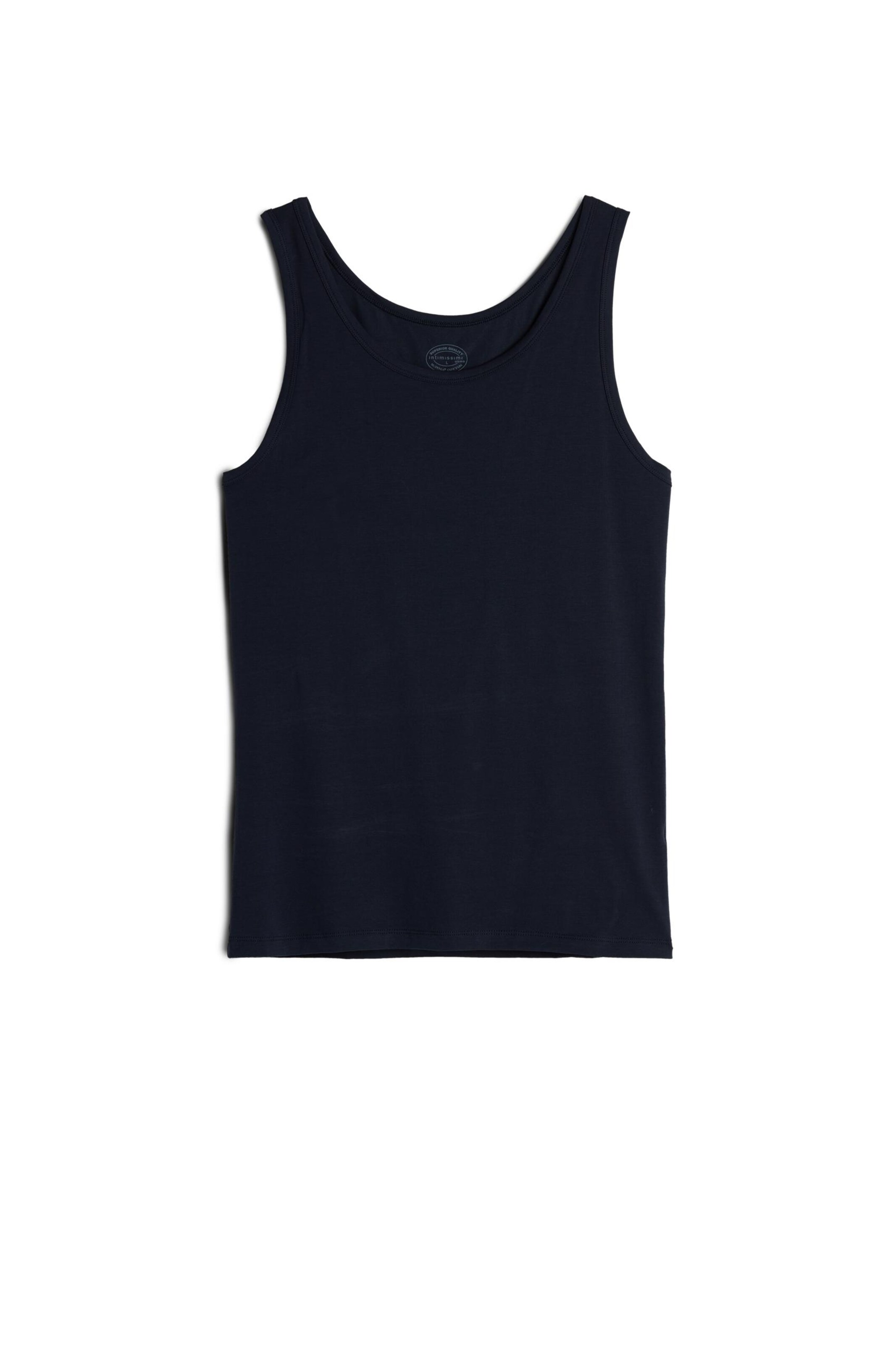 IUMAN Intimissimi Uomo Shirt in Blau: Vorderseite