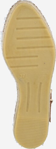 Fred de la BretoniÈre Sandaal 'ESPADRILLE SANDAL 2 CM NATURAL WOVEN FI' in Bruin