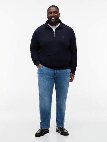 Bluză de molton 'Essential' de la Tommy Hilfiger Big & Tall pe albastru