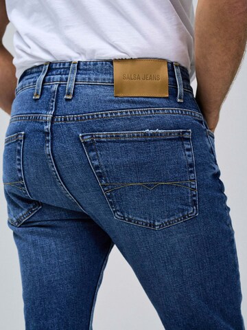 Salsa Jeans Slimfit Jeans in Blauw