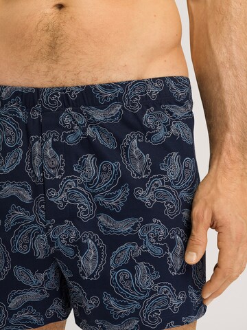 Boxers ' Fancy Jersey ' Hanro en bleu