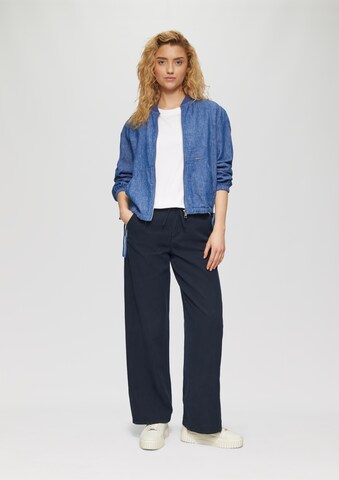 s.Oliver Wide leg Trousers in Blue