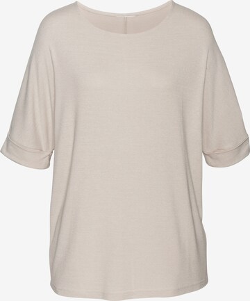 LASCANA Shirts i beige: forside