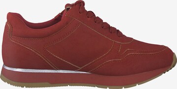 TAMARIS Rövid szárú sportcipők - piros
