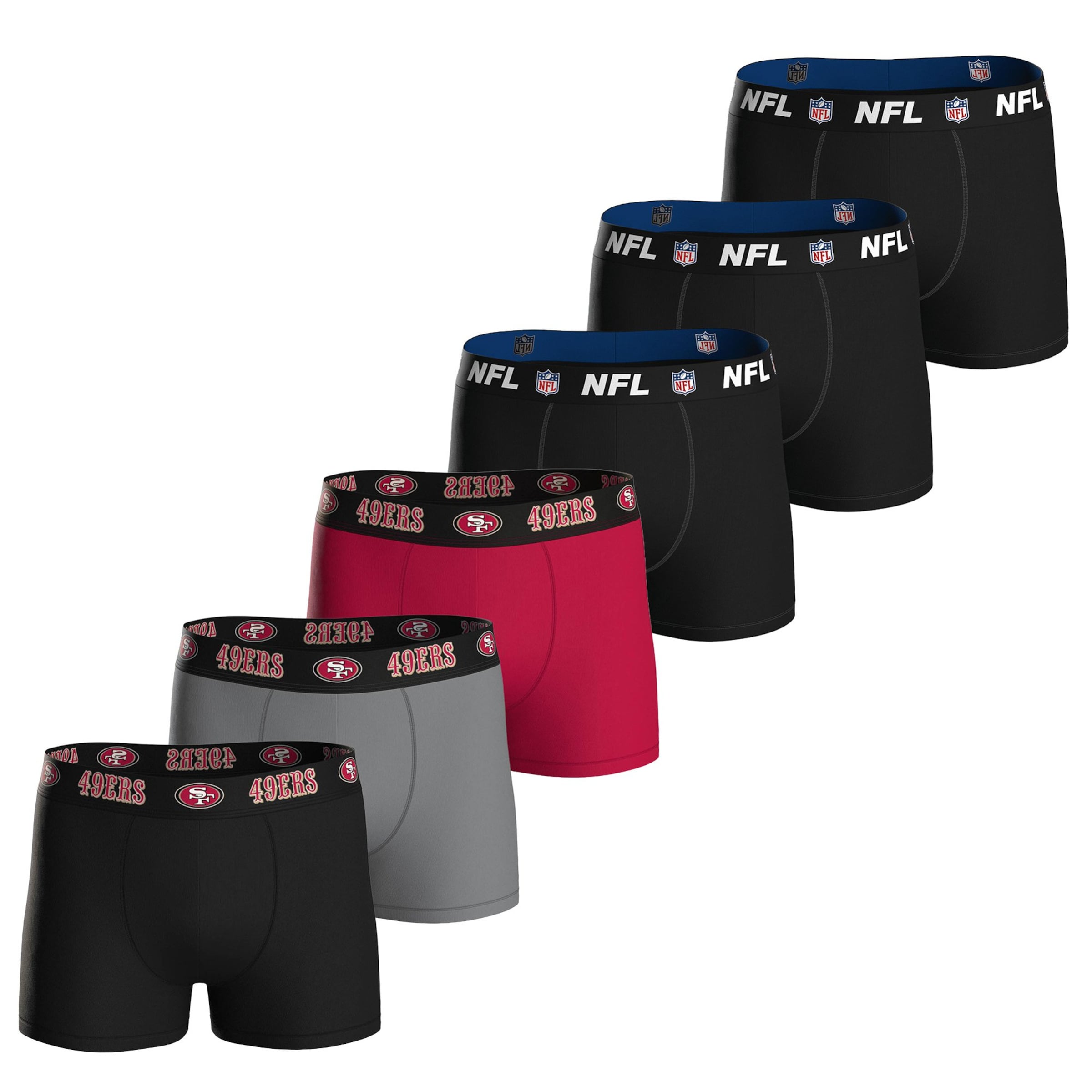 NFL Boxershorts in Mischfarben: Vorderseite