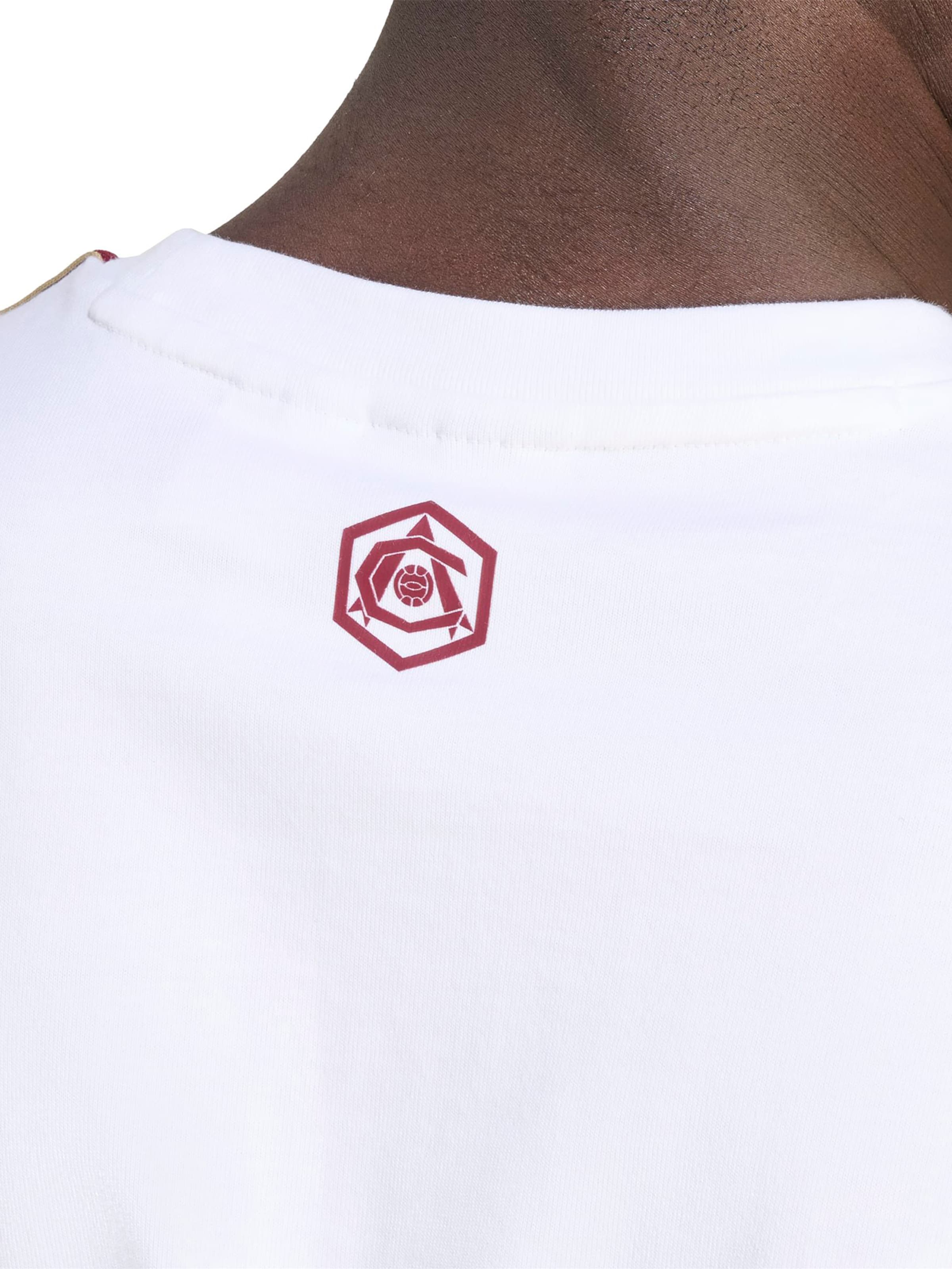 ADIDAS PERFORMANCE Λειτουργικό μπλουζάκι 'Arsenal Terrace Icons' σε λευκό